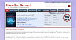 Desktop Screenshot of biomedres.info